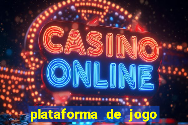 plataforma de jogo nova pagando